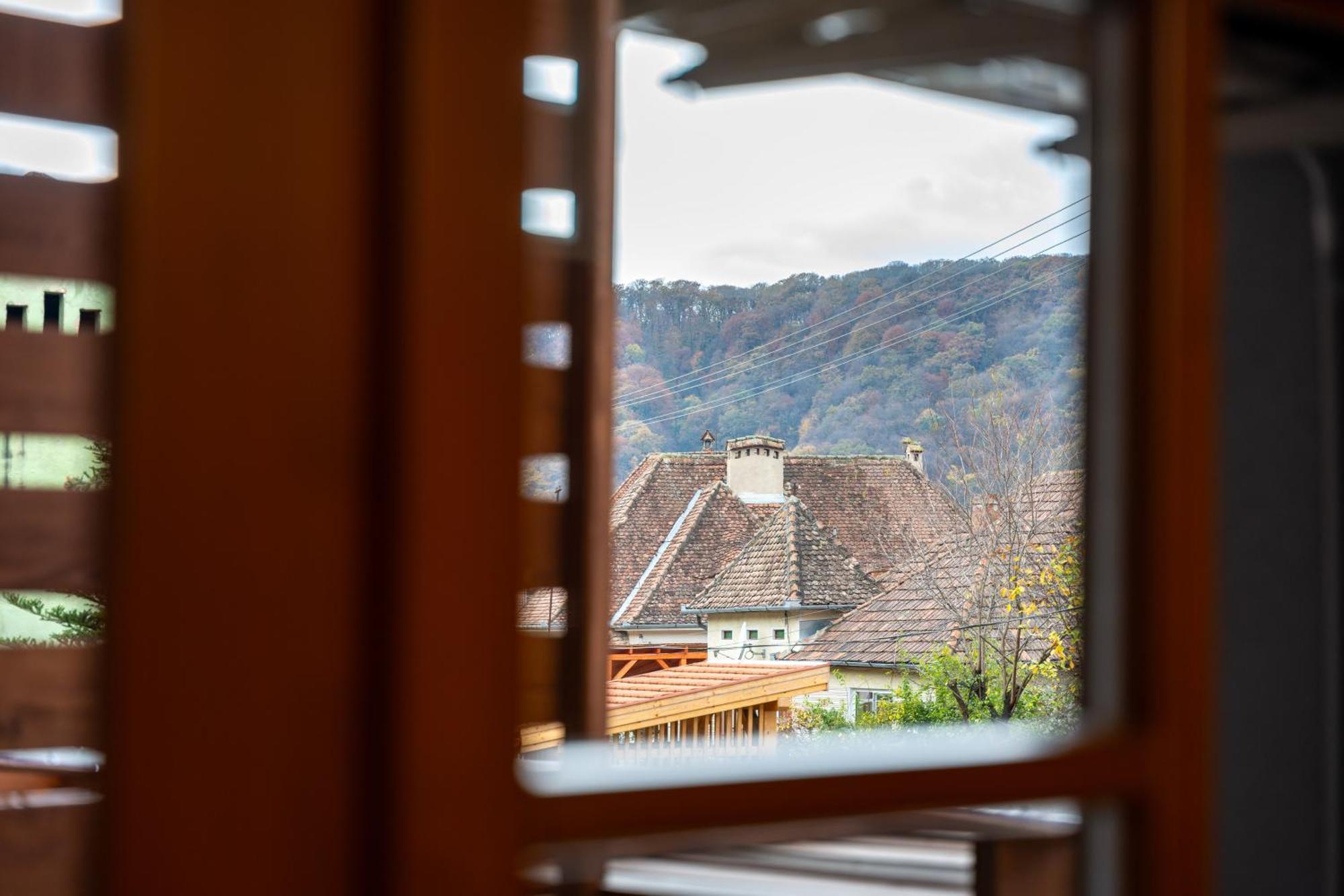 Wanderer Sighisoara Hotel Bagian luar foto