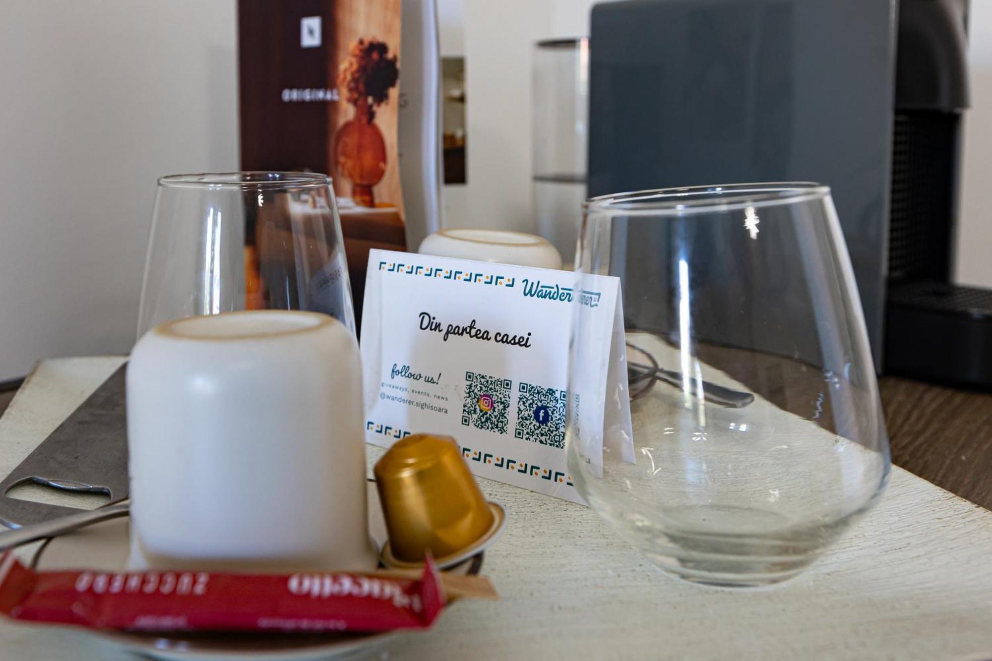 Wanderer Sighisoara Hotel Bagian luar foto